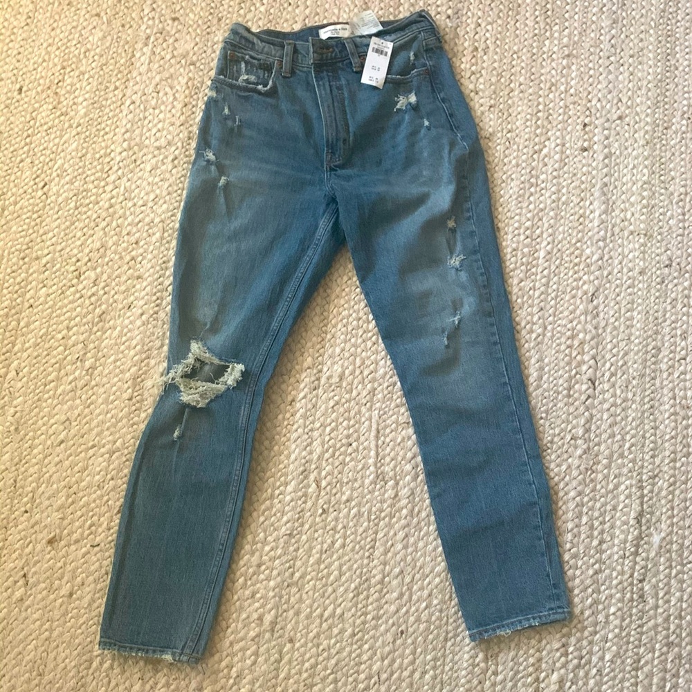 Abercrombie & Fitch high rise jeans
